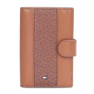Tommy Hilfiger Merles Men Card Holder - Tan, No. of Card Slot : 8
