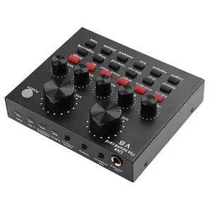 Portable Mobile Audio Mixer, Karaoke Sound Mixer Recording Sound Card|Computers/Tablets & Networking | Laptop & Desktop Accessories | Sound Cards (External)