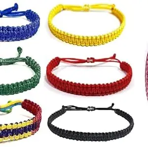 SUSVIJ EVIL EYE MULTICOLOR THREAD PACK OF 7