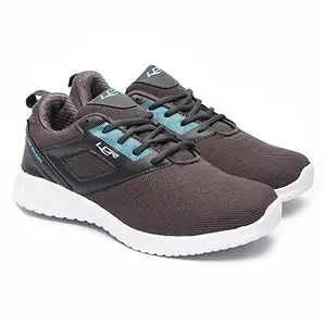 Lancer Mens INDUS-267 Grey Running Shoe - 6 UK (INDUS-267DGR-SBL-6)