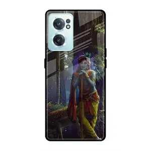 Techplanet -Mobile Cover Compatible with ONEPLUS NORD CE 2 5G GOD Premium Glass Mobile Cover (SCP-266-gloneplusnord2CE5G-139) Multicolor