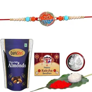 Anshri Rakhi Combo Set of 1 For Brother, Bhiya, Bhai, Best Rakhi Gift Combo For brother,RakhiwithChocolate,0514