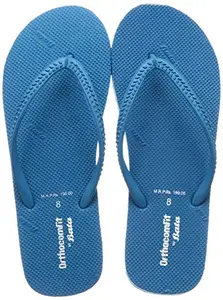 Bata Women's Ortho Comfit Slipper Ladies (5779299_Blue_5 Uk)