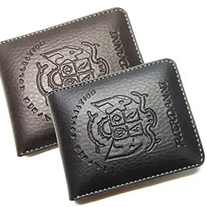 Poland Mundkar Mini Black Brown Stylish Wallet for Men and Boys