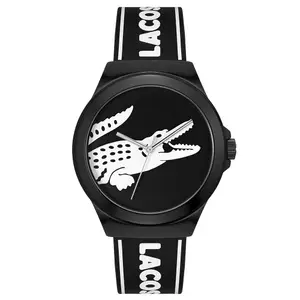 Visit the Lacoste Store Lacoste Neocroc Quartz Black Round Dial Men's Watch - 2011185