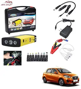 AUTOADDICT Auto Addict Car Jump Starter Kit Portable Multi-Function 50800MAH Car Jumper Booster,Mobile Phone,Laptop Charger with Hammer and seat Belt Cutter for Datsun Go