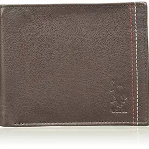 US Polo Association Brown Leather Men's Wallet (USAW0061)