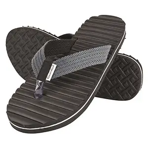 DRUNKEN Slipper for Men's Flip Flops Home fashion Slides open toe non slip Black