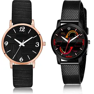 NEUTRON Analogue Analog Black Color Dial Women Watch - GM320-(1-L-10) (Pack of 2)