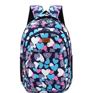The Bags Maker School Bag For Travel With Bottle Compartment | Boys & Girls Laptop Printed Backpack For Col| style - 1760