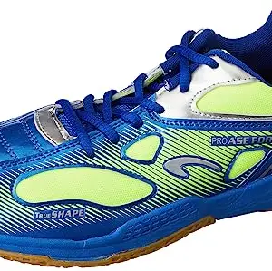 PRO ASE Blue Badminton Shoes|Ideal for Badminton, Table Tennis, Volleyball|Non-Marking Sole|TRU Cushion|TRU Shape_07