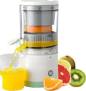 REZEK REZEK Electric Juicer Orange Squeezer Citrus Press Lemons, Portable USB Charging Electric Juicer Wireless Fruit Juicer High Juice Yield Direct for Kitchen, Travel