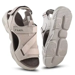 FUEL Sandals & Floaters for Mens & Boys Comfortable & Lightweight Dailywear, Anti-Skid Flexible & Breathable for Running, Walking Stylish Casual Sandal for Outdoor Footwear For Gents (Gabbroo)