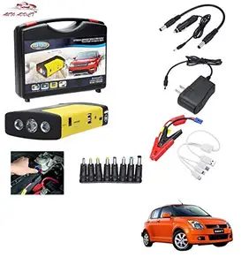 AUTOADDICT Auto Addict Car Jump Starter Kit Portable Multi-Function 50800MAH Car Jumper Booster,Mobile Phone,Laptop Charger with Hammer and seat Belt Cutter for Maruti Suzuki Swift Old Type-1 (2005-2011)