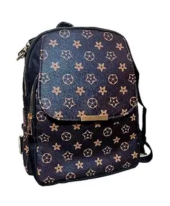 Kartbrink Women Backpack Travel bag Ladies Casual Shoulder Bag | Laptop Bag For Office College Travel | Premium Bagpacks Star Brown