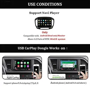 Ubersweet® Imported 9F5C USB Car Link Dongle Link Dongle for CarPlay MP5 Player