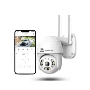 ApnaCam WiFi 1080P CCTV Smart Net IP 360 Degree Camera, Calling, Alarm, Night Vision Security Camera (1 Channel)