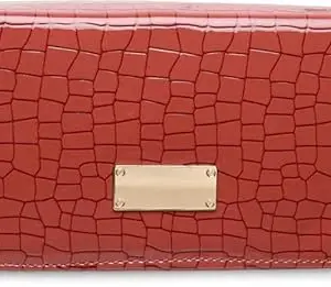 APSIS_ Women Casual Pink Artificial Leather Wallet