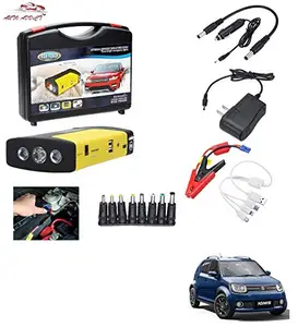 AUTOADDICT Auto Addict Car Jump Starter Kit Portable Multi-Function 50800MAH Car Jumper Booster,Mobile Phone,Laptop Charger with Hammer and seat Belt Cutter for Maruti Suzuki Ignis
