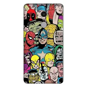 SKINADDA Skins for Mobile Compatible with REDMI Note 4 (Not Back Cover) Scratchless, Back & Camera Protector, Wrap Skins for REDMI Note 4; REDMI Note 4-JAM-140