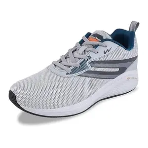 Campus Men's Spotted Running Shoes L.Gry/BT GRN - 6UK/India