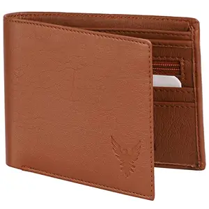 Goldalpha Men Casual Beige Zipper Artificial Leather Wallet Regular Size (8 Slots)
