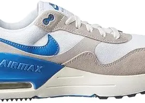Nike Mens AIR MAX SYSTM-Causal Shoes White/Star Blue-Cream II-Coconut MILK-HF4252-100-9UK
