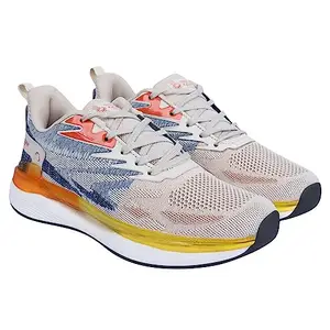 Lancer Mens ENERGY-19BEG-ORG Beige Running Shoe