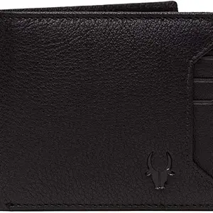 WildHorn Leather India Black Men's Wallet (Wh1352)