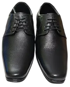 Flat Shoes, Plain Black, Business Shoes, Stain Free, Flexible and Well Grip for All Weather