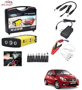 AUTOADDICT Auto Addict Car Jump Starter Kit Portable Multi-Function 50800MAH Car Jumper Booster,Mobile Phone,Laptop Charger with Hammer and seat Belt Cutter for Honda Brio