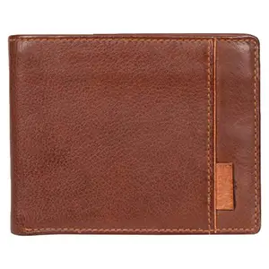 Leatherman Fashion LMN Genuine Leather Men's Tan Wallet 6 Card Slots