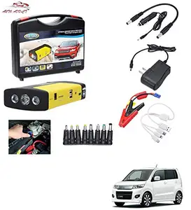 AUTOADDICT Auto Addict Car Jump Starter Kit Portable Multi-Function 50800MAH Car Jumper Booster,Mobile Phone,Laptop Charger with Hammer and seat Belt Cutter for Maruti Suzuki Wagonr Stingray