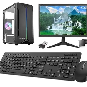 All-in-One Desktop Computer Set, i7 4th Gen, 16 GB RAM, 500 GB SSD, 2GB Graphics Card, 22" HD LED Monitor, Wireless Keyboard & Mouse, WiFi, Windows 10, MS Office (16-500-2GB)