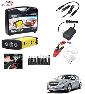 AUTOADDICT Auto Addict Car Jump Starter Kit Portable Multi-Function 50800MAH Car Jumper Booster,Mobile Phone,Laptop Charger with Hammer and seat Belt Cutter for Chevrolet Cruze