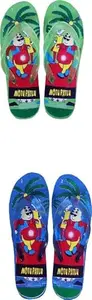 BUTAX Boys & Girls Slip On Slipper Flip Flop (Multicolor) kcmpgb10