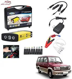 AUTOADDICT Auto Addict Car Jump Starter Kit Portable Multi-Function 50800MAH Car Jumper Booster,Mobile Phone,Laptop Charger with Hammer and seat Belt Cutter for Toyota Qualis
