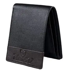 Keviv® Genuine Leather Wallet for Men (Black)