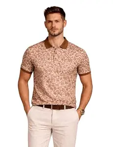 MS Comfort Polo T-Shirt for Men | Comfortable Rich Cotton Tee, Collar & Half Sleeve Regular Fit | Stylish & Premium All Day Wear | Casual Mans T-Shirt