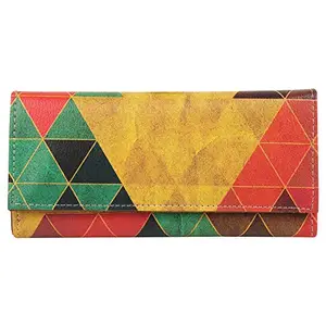 ShopMantra Leather Multi-Colour Canvas Women's Wallet (Lw00000197)