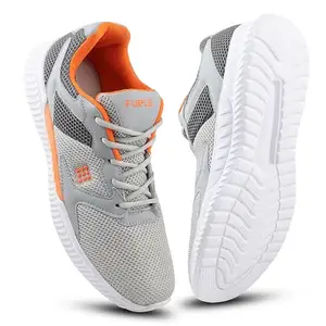FUEL Energy Sports Shoes for Men, Stylish & Comfortable Footwear for Running, Walking, Gym & Training, Casual & Lightweight Shoes for Men's & Boys's Grey