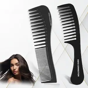 Hair Comb | Dressing Hair Comb | Hair Brush for Men & Women | Hair Combs | Dressing Hair Combs, Multipurpose Combs, Detangling Combo Set, Lice Comb (Multicolour Pack Of-2) TPTP1331