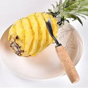 Pineapple Eye Peeler Pineapple Seed Remover Stainless Steel Peeler Home Kitchen Tools Pack of -1 (P-14)