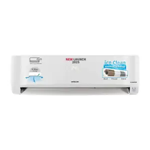 Hitachi 1.5 Ton Class 5 Star, 4-Way Swing, ice Clean, Xpandable+, Inverter Split AC (100% Dust Filter,5400STXL RAS.G518PCCIBT)