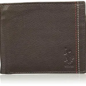 US Polo Association Brown Leather Men's Wallet (USAW0065)