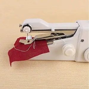 FINE DECOR Electric Handy Stitch Handheld Sewing Machine for Emergency Cloth Stitching | Mini Hand Sewing Machine Stapler Style | Hand Silai Machine | Home Tailoring Machine