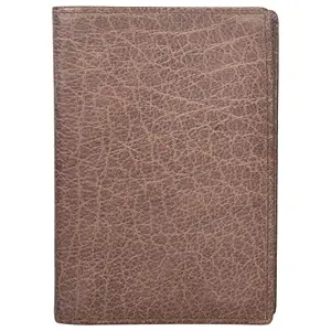 Leatherman Fashion LMN Genuine Leather Men and Women Light Brown Wallet 3014