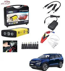 AUTOADDICT Auto Addict Car Jump Starter Kit Portable Multi-Function 50800MAH Car Jumper Booster,Mobile Phone,Laptop Charger with Hammer and seat Belt Cutter for Tata Safari New 2021