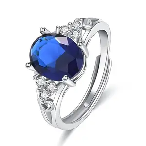 MYKI Celestial shimmer Attractive Diamond Ring For Women & Girls