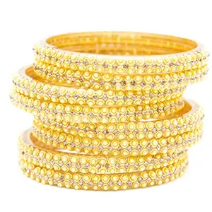 Swara Creations Glass Bangles Set for Special Occasions for Women & Girls (SN235)